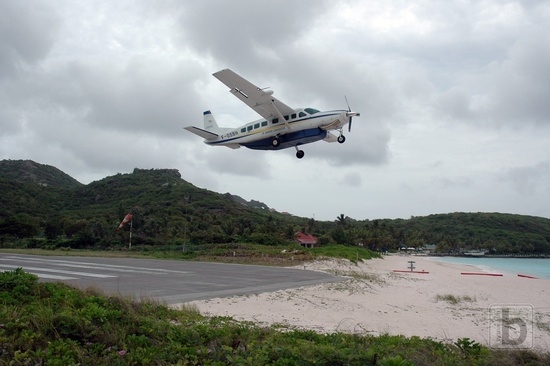 Cessna Caravan 208 (F-OSBH) po startu